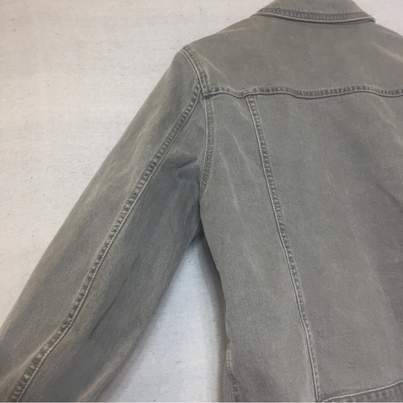 L.L. Bean Trucker Denim Jacket – Women’s Medium (Worn Grey) - Picture 10 of 16